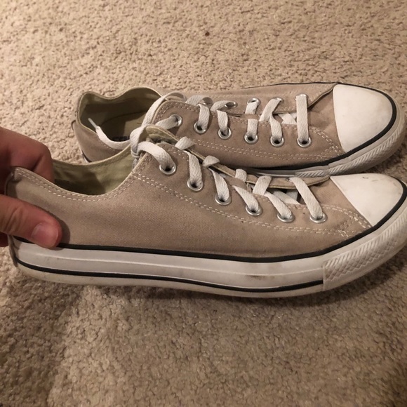 Tan Converse Lows - Picture 2 of 4
